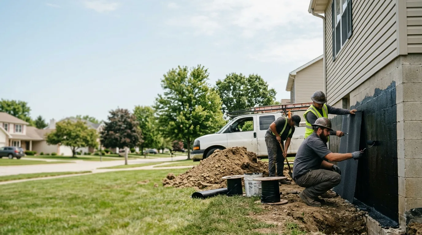 Basement Waterproofing in New Liberty, IA near me